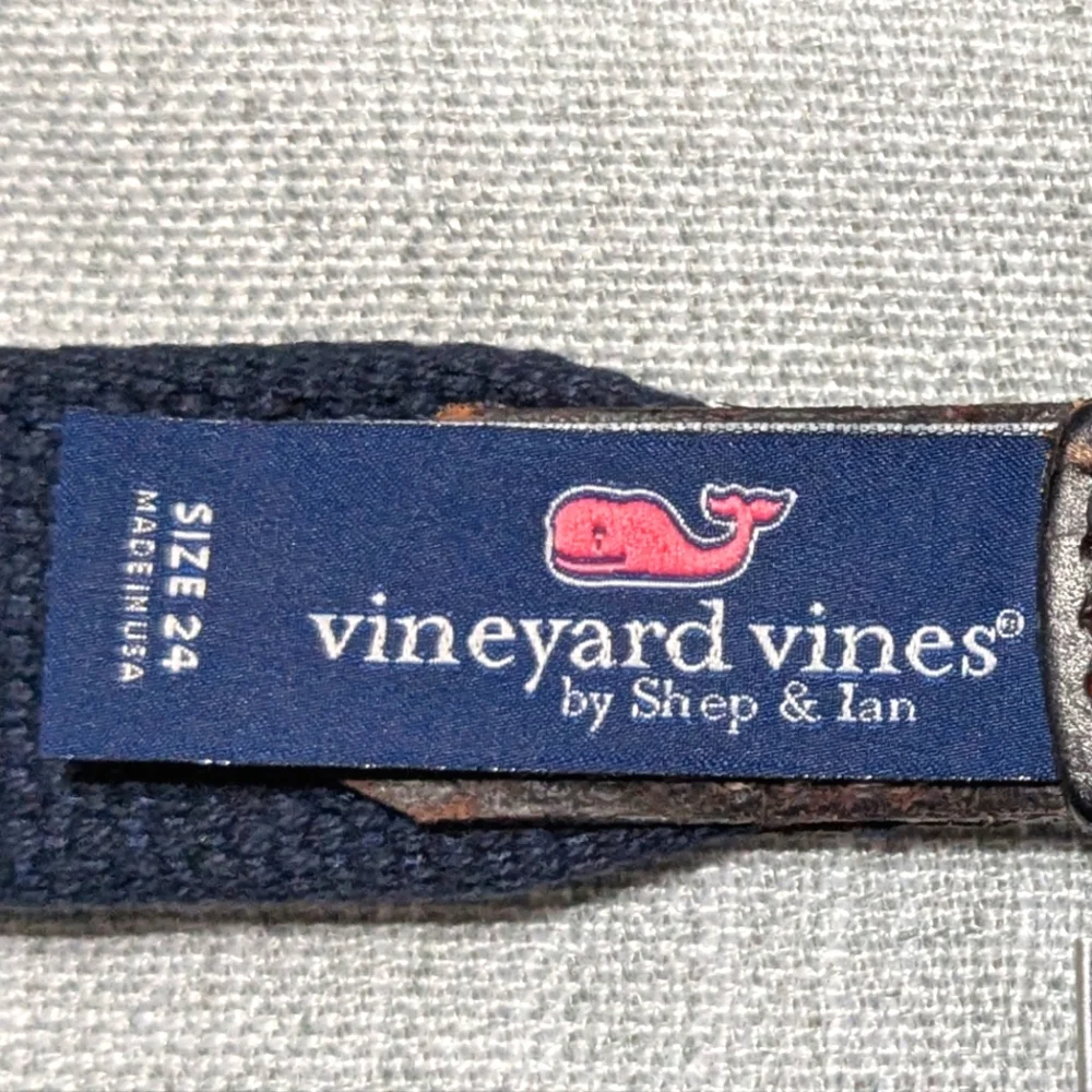 Vineyard Vines Unisex Flag Belt